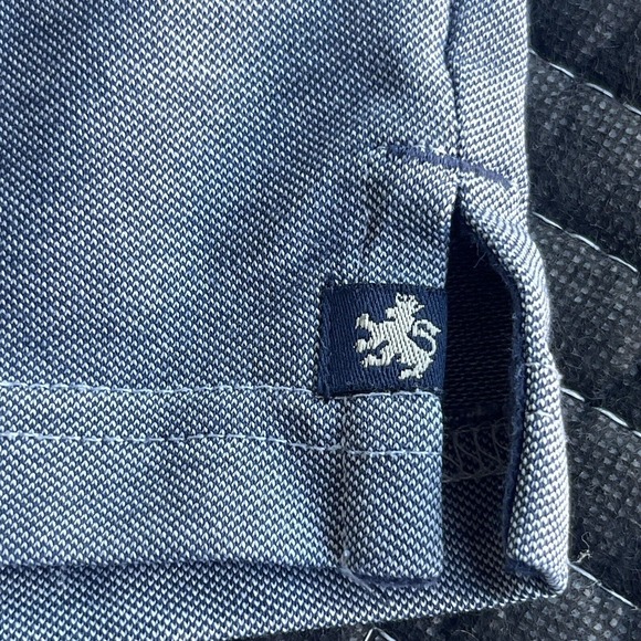 Nat Nast Polo Shirt Mens XXL 2X Blue Gray Short Sleeve Luxury Original - Picture 4 of 11